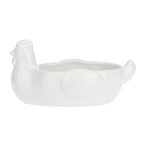 La Porcellana Bianca Fattoria Hen Egg Holder